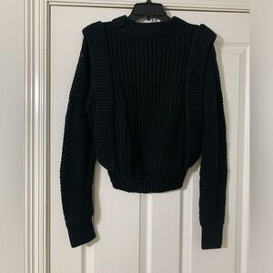 Black English Factory Sweater NWT